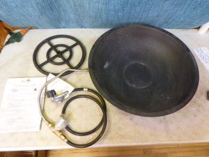 lot 78 image: Stan Broil Fire Pit Burner Kit