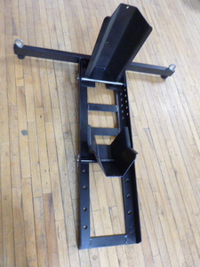 lot 81 image: Pittsburgh Adjustable Motorcycle Wheel Chock Stand
