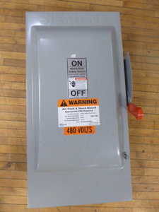 lot 91 image: Siemens Heavy Duty Safety Switch