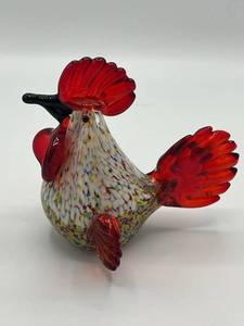 lot 22 image: Stunning 5 Murano Glass Rooster