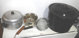 Canner, Colander And More.