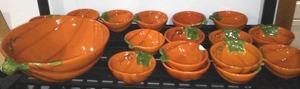Fall Themed Kitchen Set.