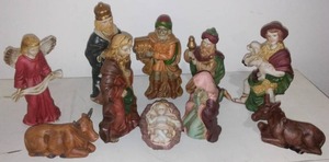 Christian Nativity Scene.