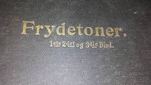 Frydetoner Book, Norwegian Songbook.