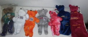 Salvinos Bammers. NFL Beanie Babies. and MLB.