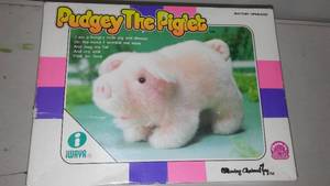 Pudgy the Piglet Toy.