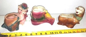 Vintage Ceramic Planters (3).