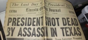 JFK, President Kennedy Assassinated