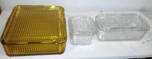 Vintage Glass Bakeware -3  Excellent