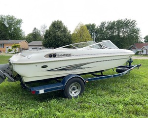 2001 Glastron Boat SX195 Boat & EZ Loader Trailer