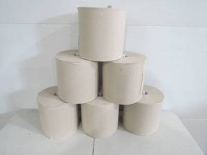lot 35 image: 6 Large Rolls Paper Towels