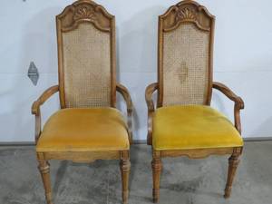 lot 53 image: 2 Vintage Side Chairs Made by Flair Inc.