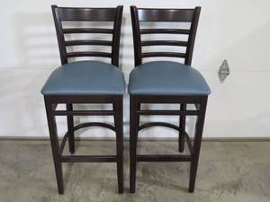 lot 63 image: 2 Piece Lot Holland Bar Stool Co. Bar Stools