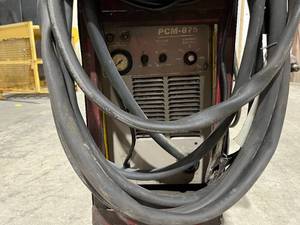 lot 5 image: Plasma Cutter and Cart