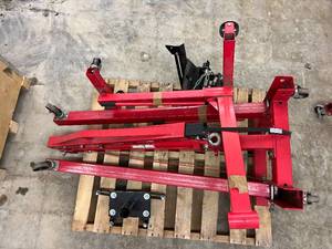 lot 6 image: Engine Stand, Cherry Picker, and Transmission Jack attachment