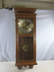 (EC1) Large Wood Wall Clock - 31 1...
