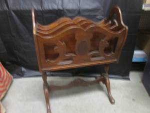 (A-1T) Vintage Wood MagazineNewspa...