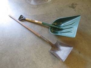 (EW7) 2 Shovels...