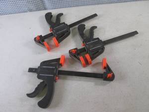 (CS) 3 - 6 Quick Ratchet Bar Clamp...