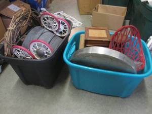 (BR1) 2 Totes Full of Misc - Plante...