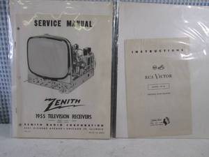 (EC1) Vintage 1955 Zenith Televisio...