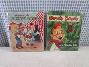 (G-1) 2 Vintage Howdy Doody Tell-A-...