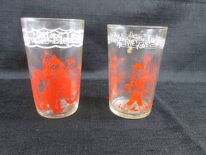 (FS) 2 Vintage Howdy Doody Glasses...