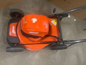 lot 25 image: Echo eFORCE 56V 21 in. Cordless Battery Walk Behind Self-Propelled Lawn Mower Tool only missing bag customer return review pictures