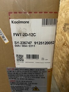 lot 33 image: Koolmore 48 in. Stainless Steel Two-Door Worktop Commercial Freezer with 3.5 in. Backsplash, 12 cu. ft. FWT-2D-12C.customer return review pictures