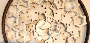 lot 81 image: Unique Ceramic Wall Hanging