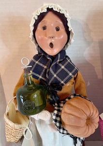 lot 96 image: Trio of Byers Choice Collectable Dolls