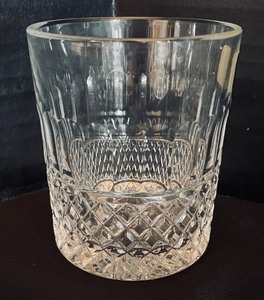 lot 145 image: Six Vintage Lausitzer Crystal Lowball Crystal Glasses