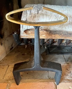 lot 154 image: Pair of Vintage Andirons