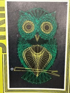 lot 216 image: Vintage Walrus Factory String Art Kit