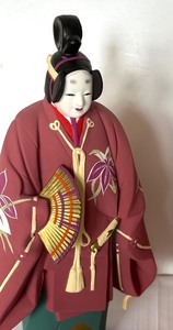 lot 205 image: Art of Kabuki Dojo Temple Japanese Maiden Figurine & The Not Theatre Hakata Doll Collection- Kakitsubata Figurine