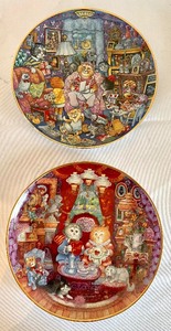 lot 358 image: 8 Franklin Mint Collectors Plates by Bill Bell