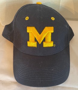 lot 182 image: 4 Michigan Ball Caps