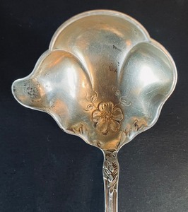 lot 356 image: Sterling Silver Sugar Spoon