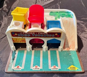 lot 370 image: Vintage Fisher Price Toy Grouping