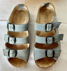 lot 345 image: Blue Jeans Haflinger Sandals