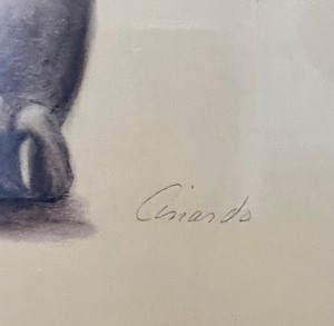 lot 349 image: Puppy with Bees Print