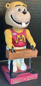 lot 315 image: Minnesota Gophers Gymnastic Bobble Head