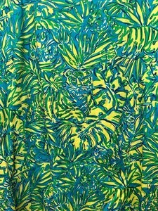 lot 404 image: Fun Colorful Lilly Pulitzer Vintage Tiger Print Dress