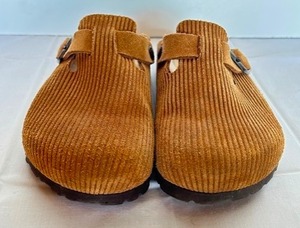 lot 270 image: Birkenstock Boston Corduroy Clogs 25th Anniversary (Size 37)