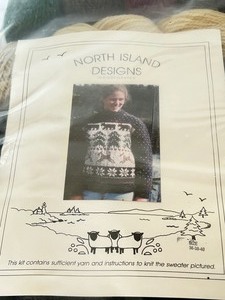 lot 264 image: North Island Designs - Wool Yarn Kit (Size 36-38-40)