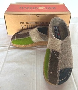 lot 281 image: Haflinger Puzzle Earth Clogs (Size 37)