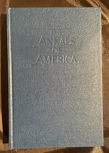 lot 374 image: The Annals of America Books Volumes 1-19