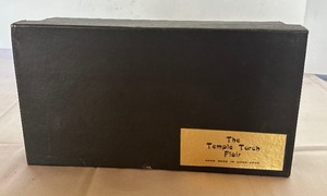 lot 229 image: Pair of Vintage Temple Torch Flair Candles
