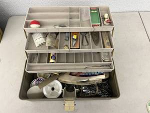 lot 143 image: Tackle Box & Contents