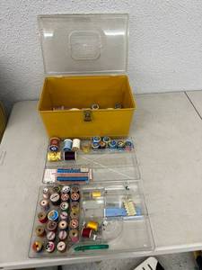 lot 145 image: Sewing Box & Contents